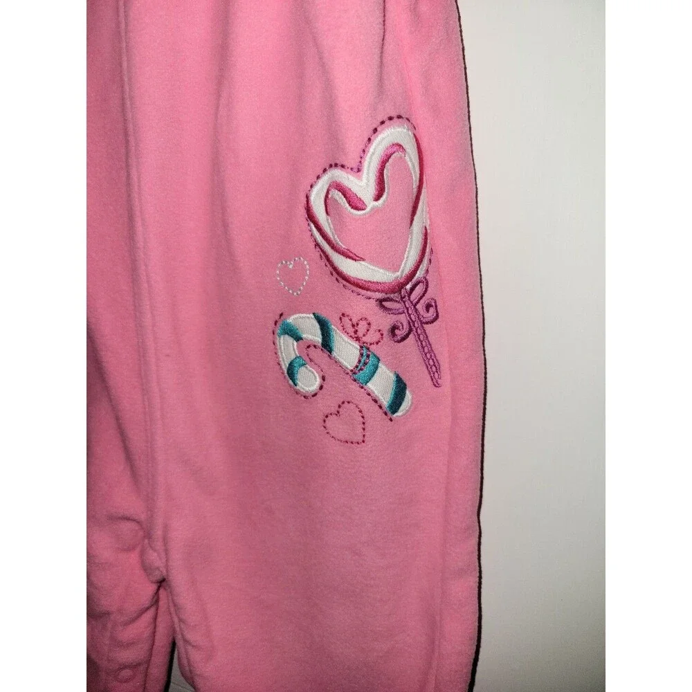 Baby Girl Pink Heart Overalls Jumpsuit AA88